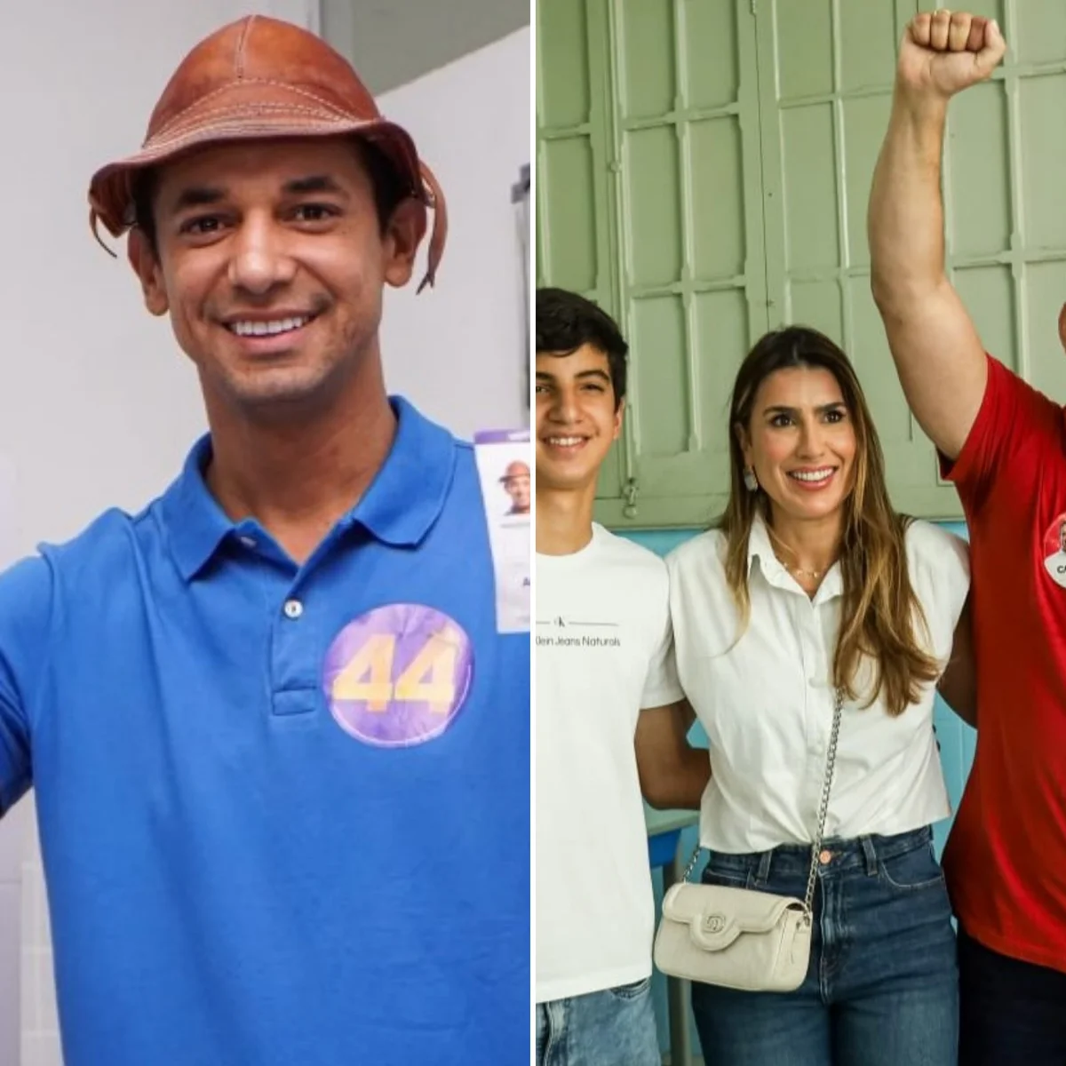 RN: candidatos ao governo, Allyson Bezerra e Cadu de Lula votam no 2º turno