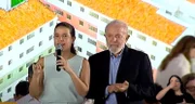 O presidente Lula e a governadora de Pernambuco, Raquel Lyra, se encontram em agendas