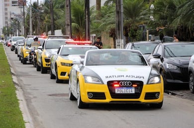 Polícia reforça frota com Porsche, Camaro, BMW e até Lamborghini tomados de traficantes e facções