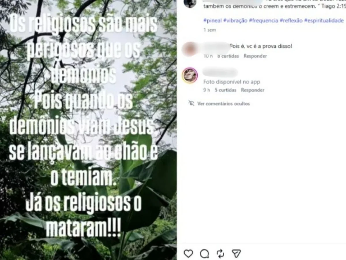 Pastor que matou ex postou que "religiosos são mais perigosos que demônios"
