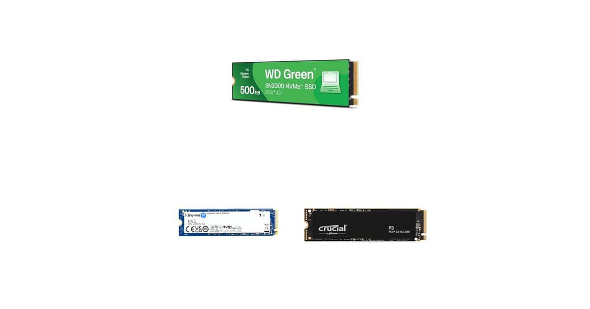 Velocidade e espaço de sobra: uma seleção de SSDs NVMe em promoção na Amazon