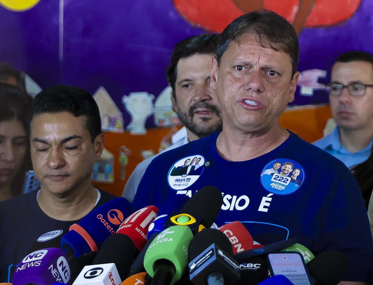 Tarc&iacute;sio de Freitas (Republicanos) foi reeleito governador de S&atilde;o Paulo no 1&ordm; turno