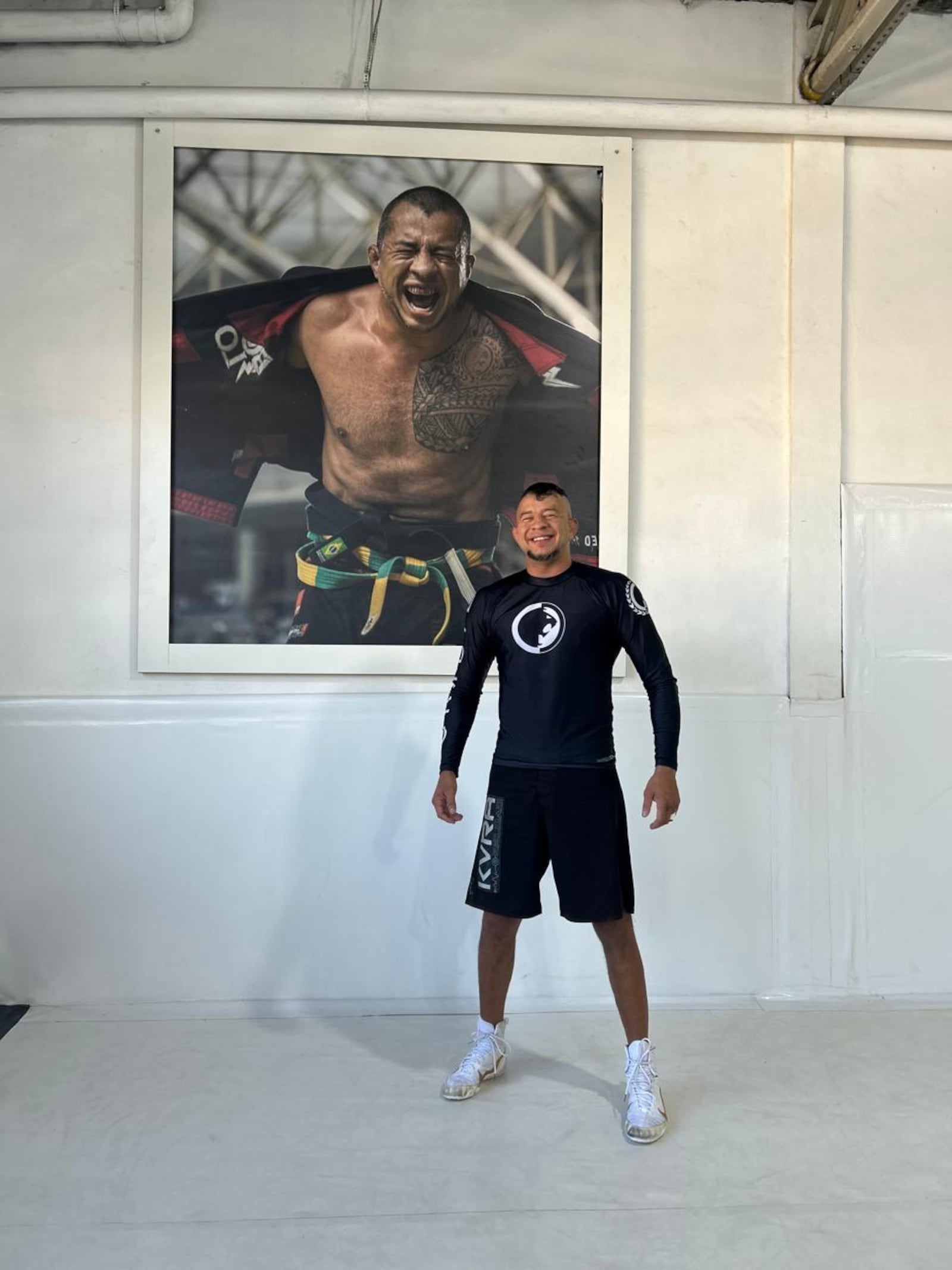 Juliano Alicate durante aula de Wrestling Vinicius Prado - 27.08.2026
